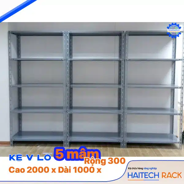 Kệ V Lỗ: Cao 2000 x Dài 1000 x Rộng 300 - Ảnh 2