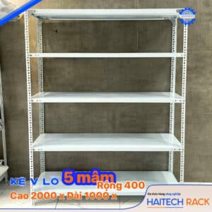 Kệ V Lỗ: Cao 2000 x Dài 1200 x Rộng 400 - 5 mâm - Ảnh 2