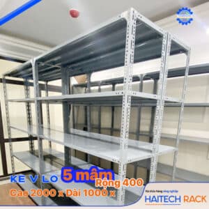Kệ V Lỗ: Cao 2000 x Dài 1200 x Rộng 400 - 5 mâm - Ảnh 3